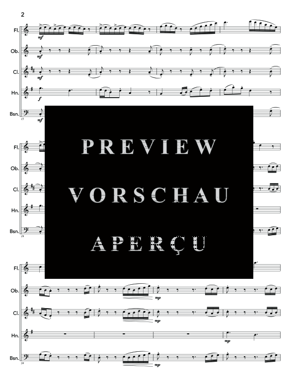 Produktgalerie: Seite 6 von 11 To the Middle and Back, , (Holzbläser Quintett)