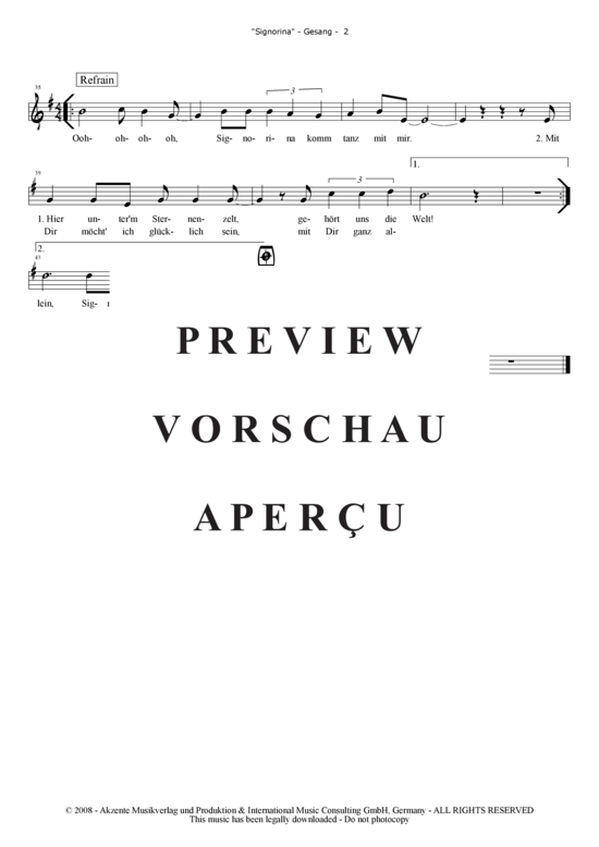 Product gallery: Page 6 of 12 Signorina komm tanz mit mir , Hofbräuhaus-Band, (Combo + 3 Horns)