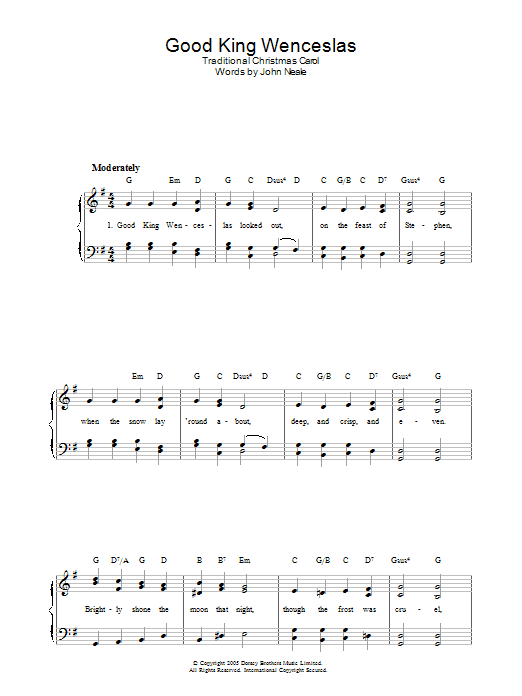 Produktbild zu: Good King Wenceslas
