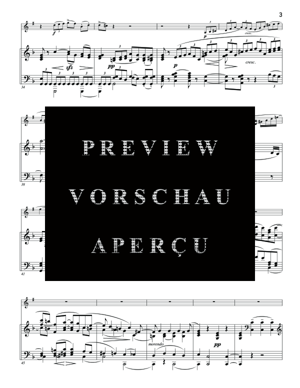 Product gallery: Page 7 of 11 Romanze, , (clarinet in Bb and piano)