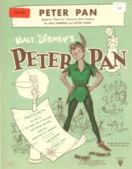 cover: Peter Pan (from Disney's 'Peter Pan'), Victor Young