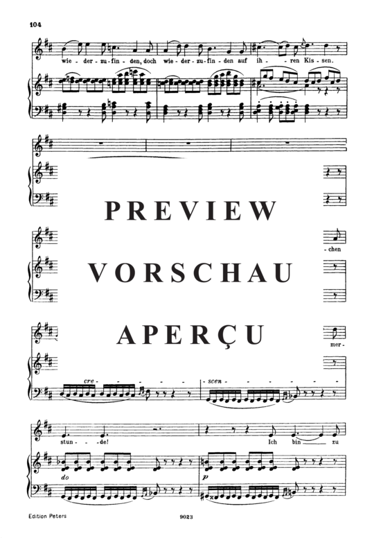Product gallery: Page 4 of 5 Im Dorfe D.911-17 (Winterreise), , High Voice and Piano