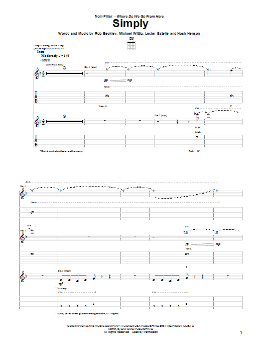Produktgalerie: Seite 1 von 1 Simply, Pillar, Gitarre
