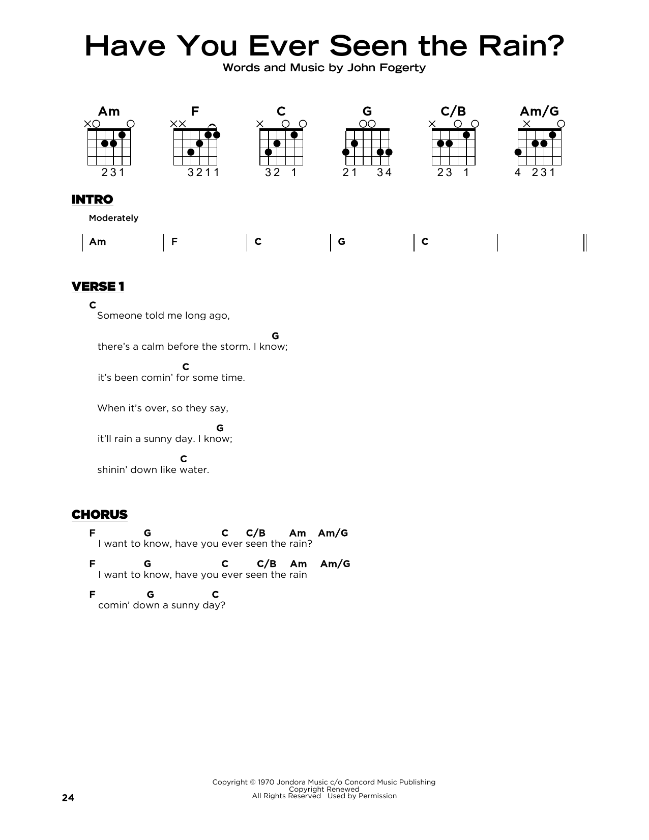 Produktbild zu: Have You Ever Seen The Rain?
