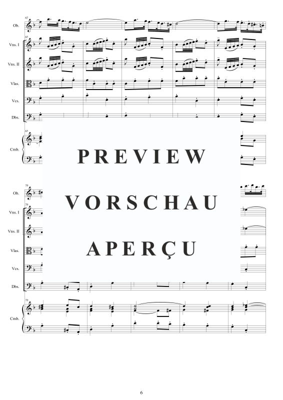 Produktgalerie: Seite 7 von 11 Concerto No.2 in D-Moll Op.9, , Oboe Solo, Streicher Ensemble und Cembalo BC