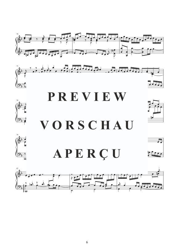 Produktgalerie: Seite 7 von 9 Fantasia super in F-Dur BWV 651, , Klavier Solo