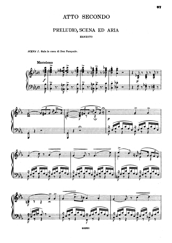 Produktbild zu: Cerchero lontana terraGaetano Donizetti
