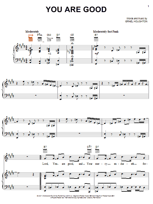 Produktgalerie: Seite 1 von 1 You Are Good, The Katinas, Gesang, Gitarre, Klavier