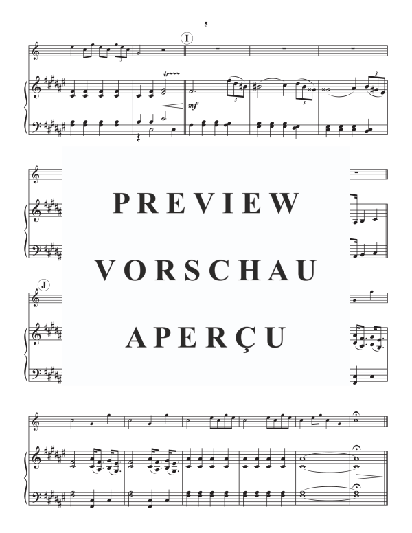 Produktgalerie: Seite 7 von 11 Sinfonia in Fis, , Alphorn in Fis und Klavier