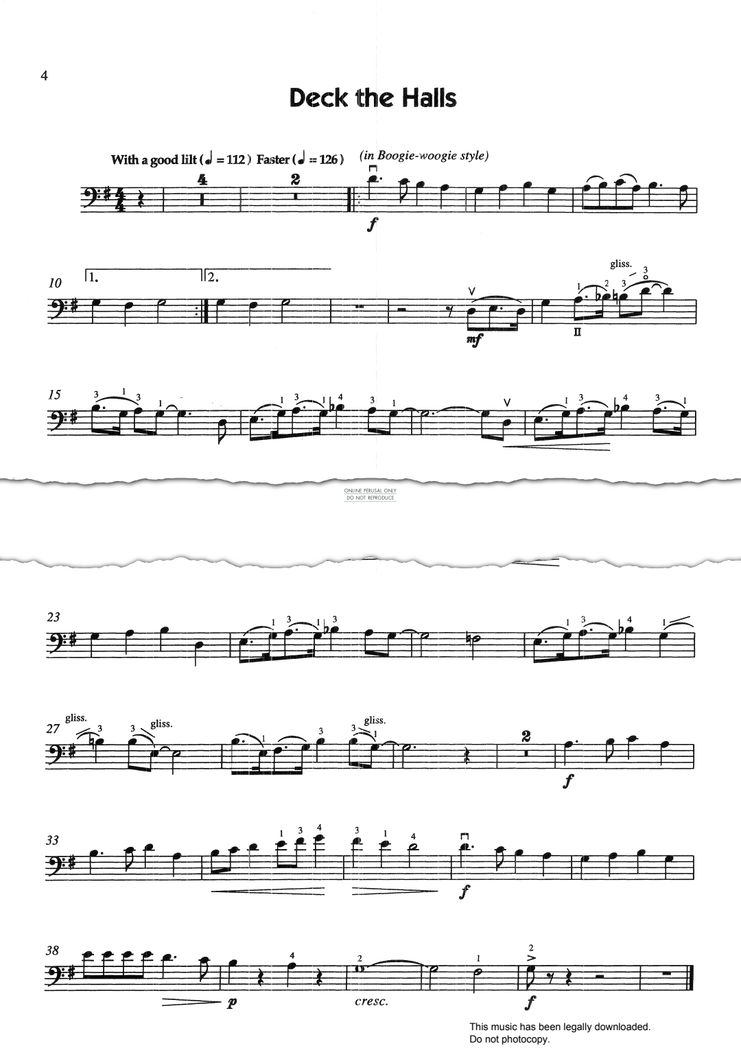 Produktgalerie: Seite 1 von 1 Deck The Halls, , Klavier, Violoncello