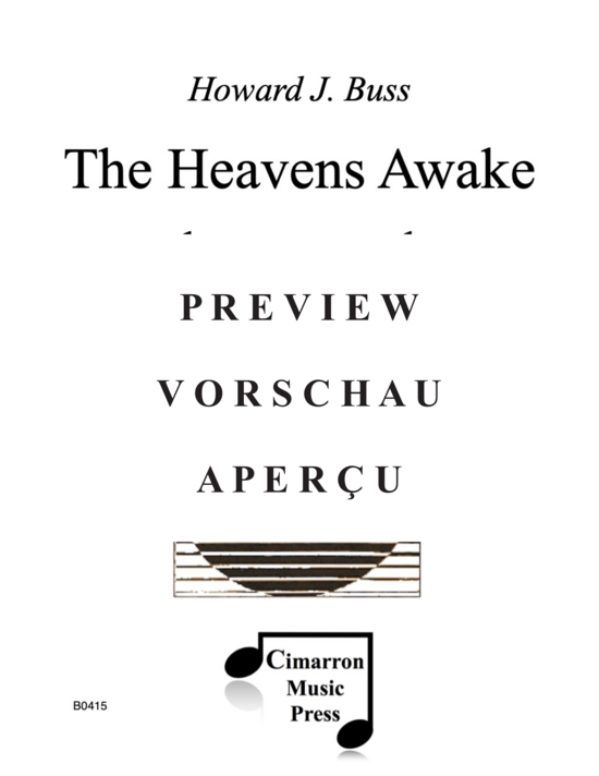 Produktgalerie: Seite 2 von 21 Heavens Awaken, The , , (Fagott Solo und Streichquartett)