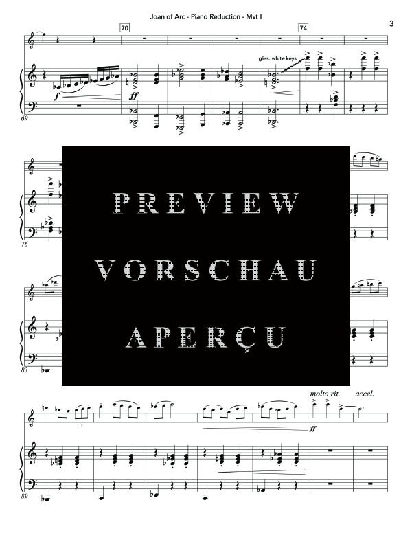 Product gallery: Page 9 of 11 Joan of Arc (Concerto), , (flute and piano)