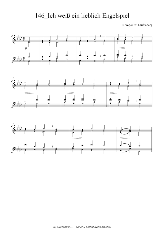 Produktbild zu: Ich weiß ein lieblich Engelspiel Laufenberg