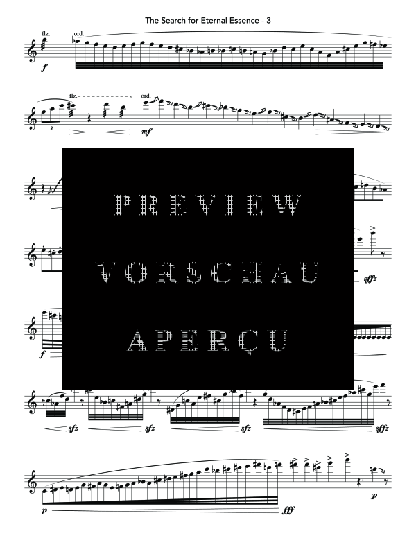 Product gallery: Page 8 of 10 Search for Eternal Essence, The, , (flute solo)