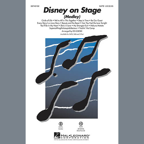Product picture to: Disney On Stage (Medley)