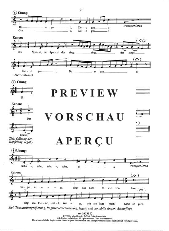 Product gallery: Page 5 of 9 Stimmbildungskanons für Chöre, , 