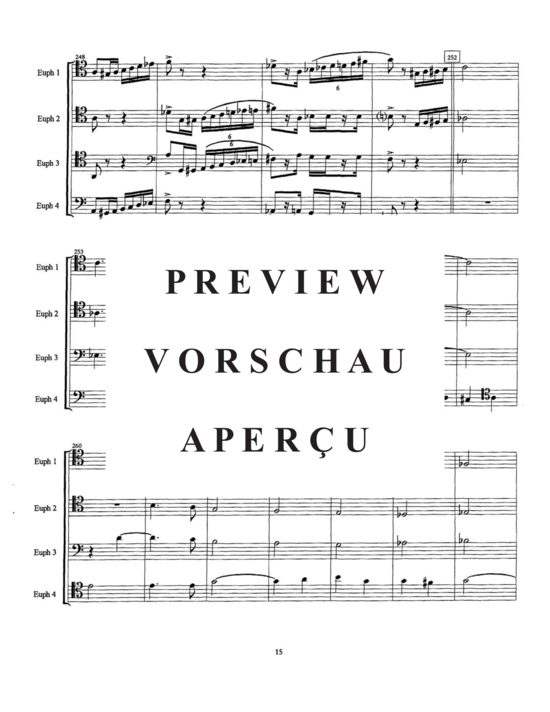 Product gallery: Page 17 of 21 Fantasia on ",God of Our Fathers", , , (Euphonium Quartet)