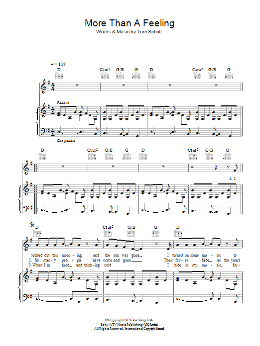 Produktbild zu: More Than A Feeling