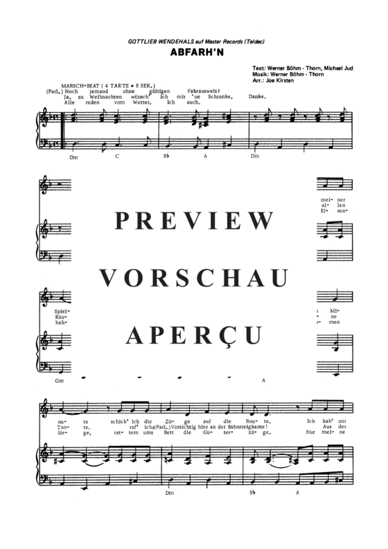 Produktgalerie: Seite 4 von 4 Abfahrn , Wendehals, Gottlieb, Klavier und Gesang