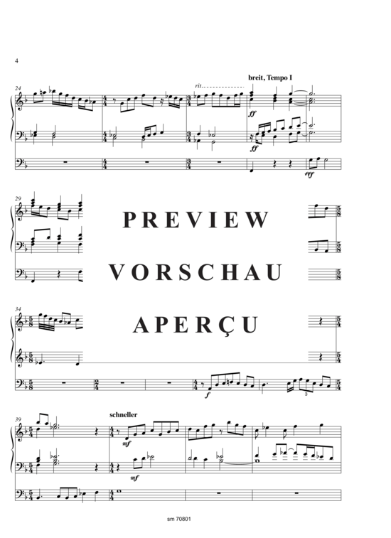 Product gallery: Page 5 of 16 Doxologie, 4 Sätze , , (Orgel Solo)