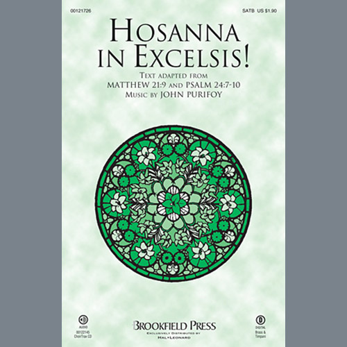 cover: Hosanna In Excelsis!, John Purifoy, Chor
