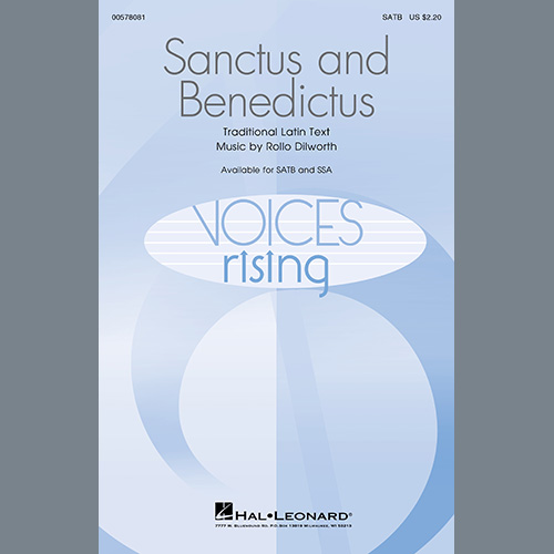 cover: Sanctus, Rollo Dilworth