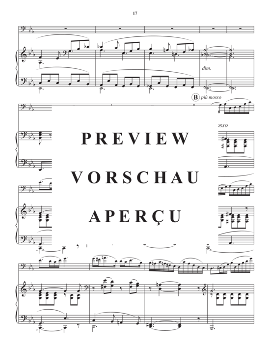 Product gallery: Page 19 of 21 Concertino No. 1 , , (trombone/euphonium + piano)