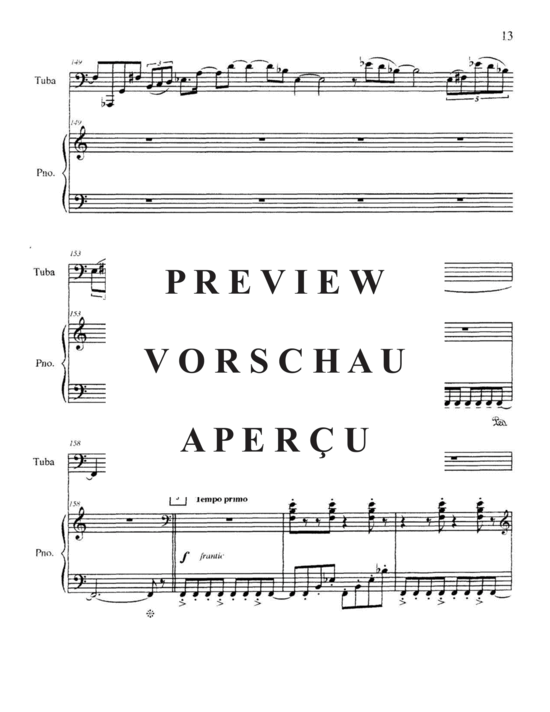 Product gallery: Page 18 of 21 Running the Gamut , , (tuba + piano)