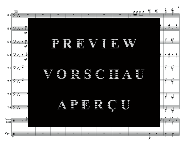 Produktgalerie: Seite 11 von 11 Pas Redouble, , (Tuba Ensemble EEEETTTT + Percussion)