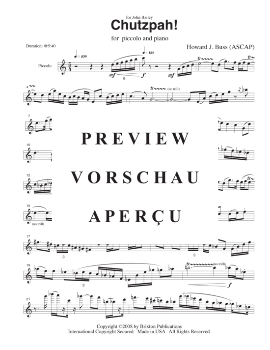 gallery: Chutzpah! , , (Pikkoloflöte und Klavier)
