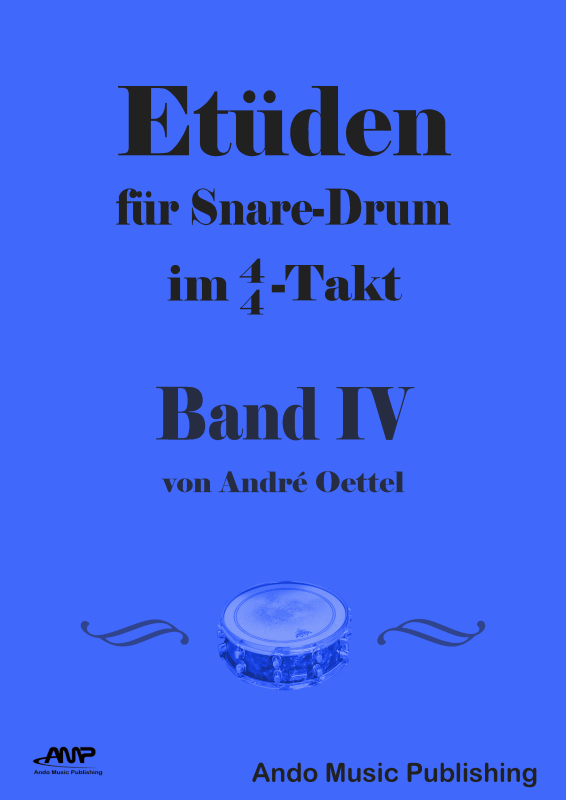 cover: Etüden für Snare Drum im 4/4-Takt - Band 4, , Snare Drum Solo