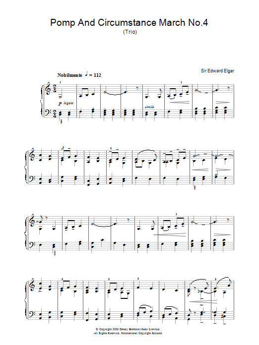 Product gallery: Page 1 of 1 Pomp And Circumstance, Edward Elgar