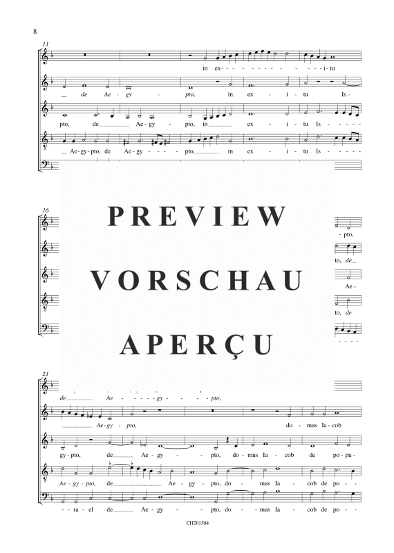 Produktgalerie: Seite 10 von 11 Cantiones Selectae (1606), , Gemischter Chor 5-8 stimmig