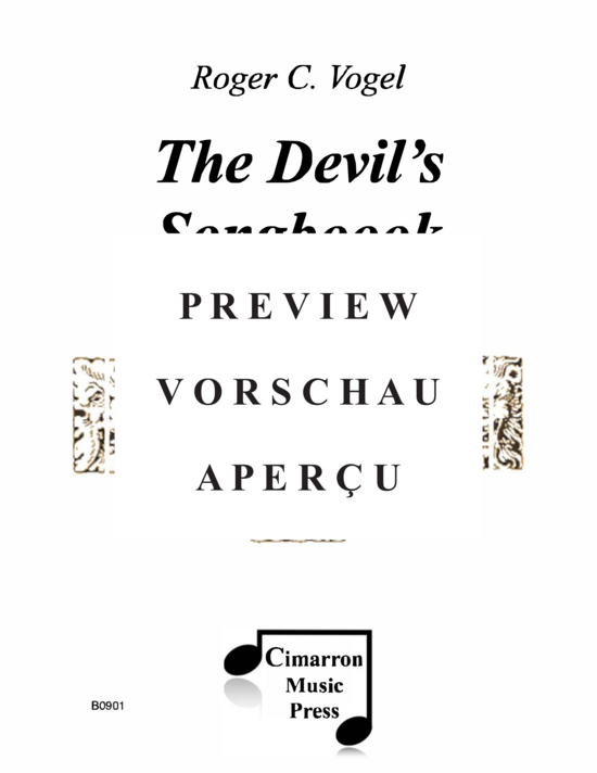 Product gallery: Page 2 of 21 Devil´s Songbook, The (mittlere oder hohe Stimme, Fagott (oder Cello oder Kontrabass) , ,  and piano)