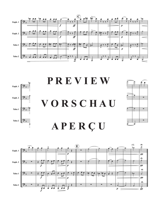 Product gallery: Page 3 of 9 Les Fleurs et les Arbres , , (2x Baritone, 2x Tuba)