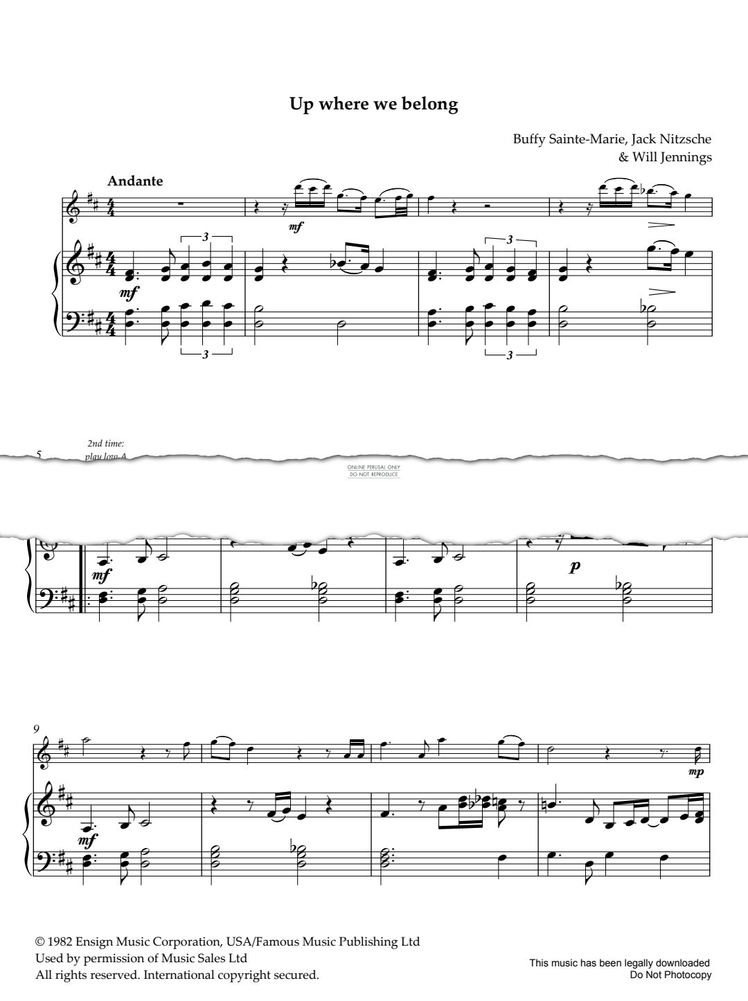 Product gallery: Page 1 of 1 Up Where We Belong, 