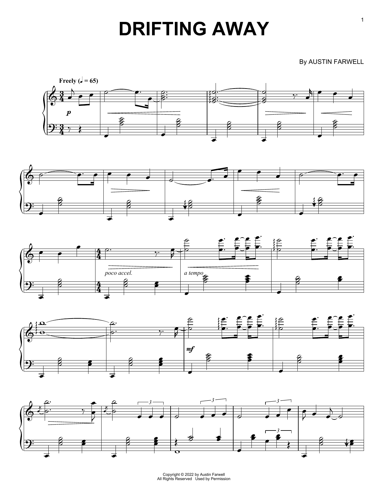 Produktbild zu: Drifting Away