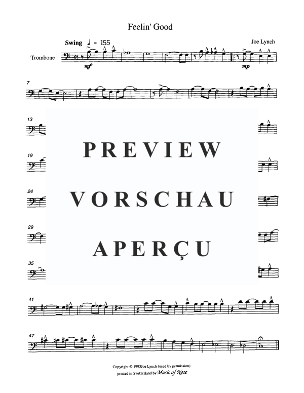 Produktgalerie: Seite 9 von 10 Feelin' Good, , Blechbläserquintett