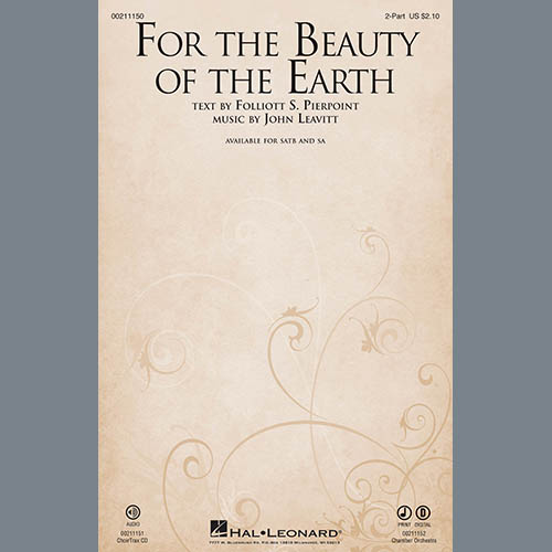 cover: For The Beauty Of The Earth, John Leavitt, Chor