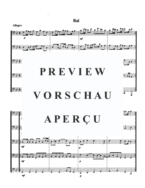 Produktgalerie: Seite 5 von 11 Three Pieces, , Tuba Quintett EETTT