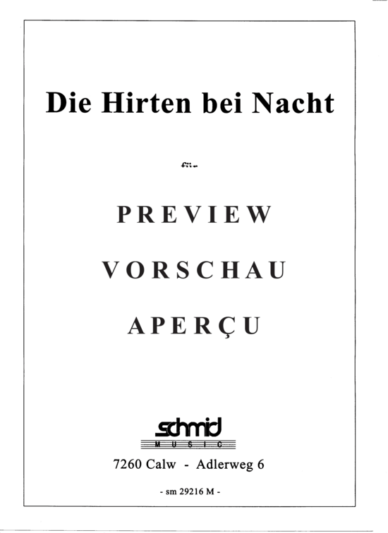 gallery: Die Hirten bei Nacht , , (Männerchor)