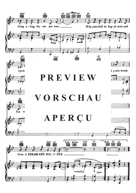 Produktgalerie: Seite 5 von 8 A Dreamer's Holliday , Como, Perry, Klavier und Gesang