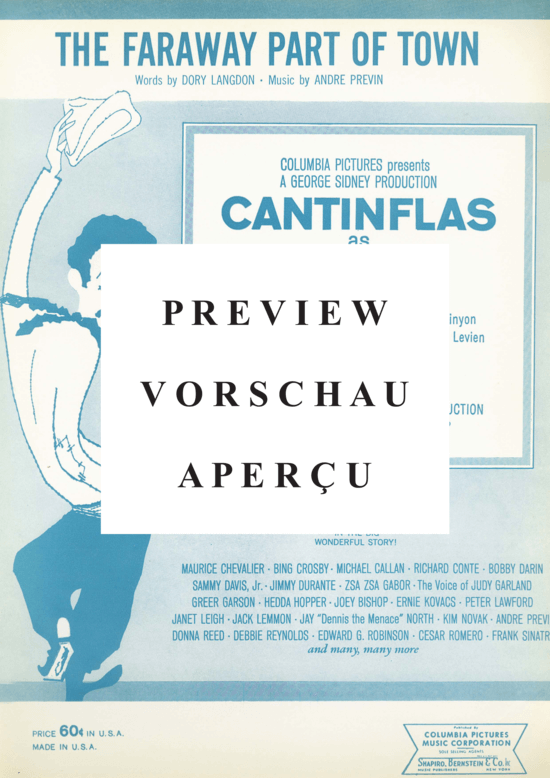 Produktgalerie: Seite 2 von 8 The Faraway Part Of Town , Soundtrack, Klavier und Gesang