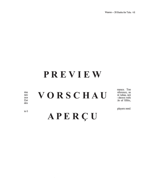 Product gallery: Page 8 of 21 Twenty Etudes and Four Duets , , (Tuba Solo)