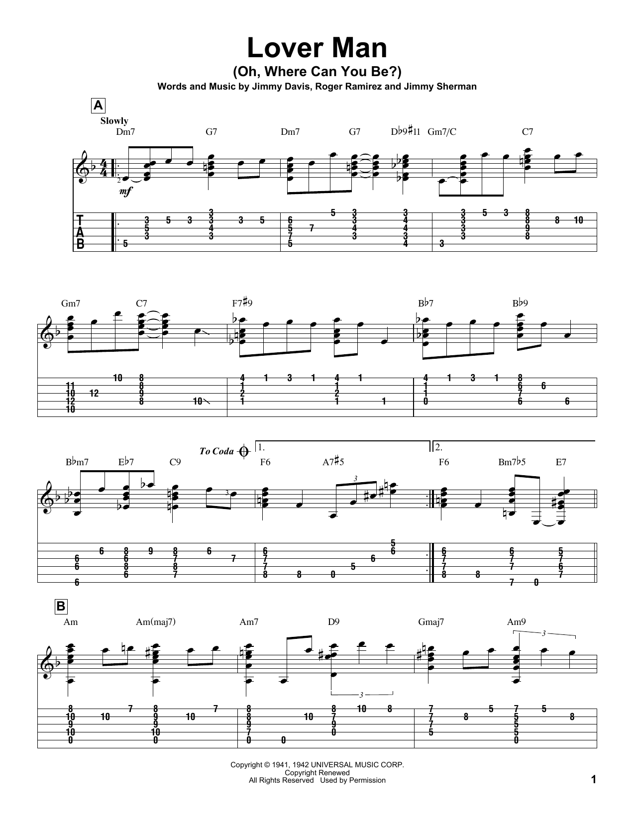 Produktbild zu: Lover Man (Oh, Where Can You Be?)