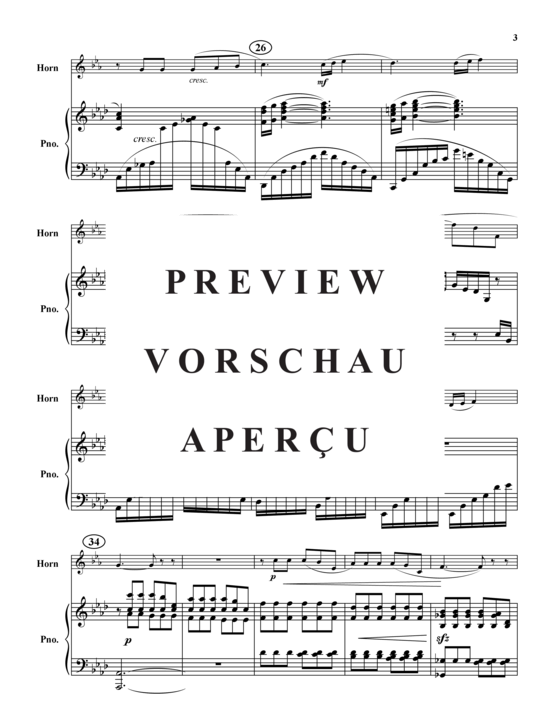 Produktgalerie: Seite 4 von 7 Arioso Gloria , , (Klavier + Horn)