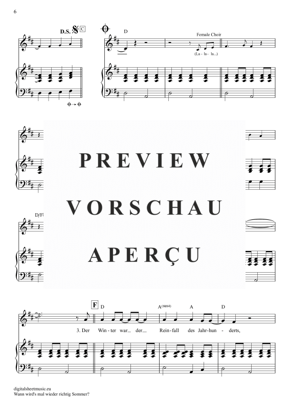 Product gallery: Page 7 of 9 Wann wird’s mal wieder richtig Sommer , Carrell, Rudi, Gesang mit Klavierbegleitung