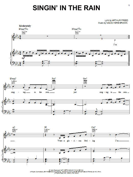 Produktbild zu: Singin' In The Rain