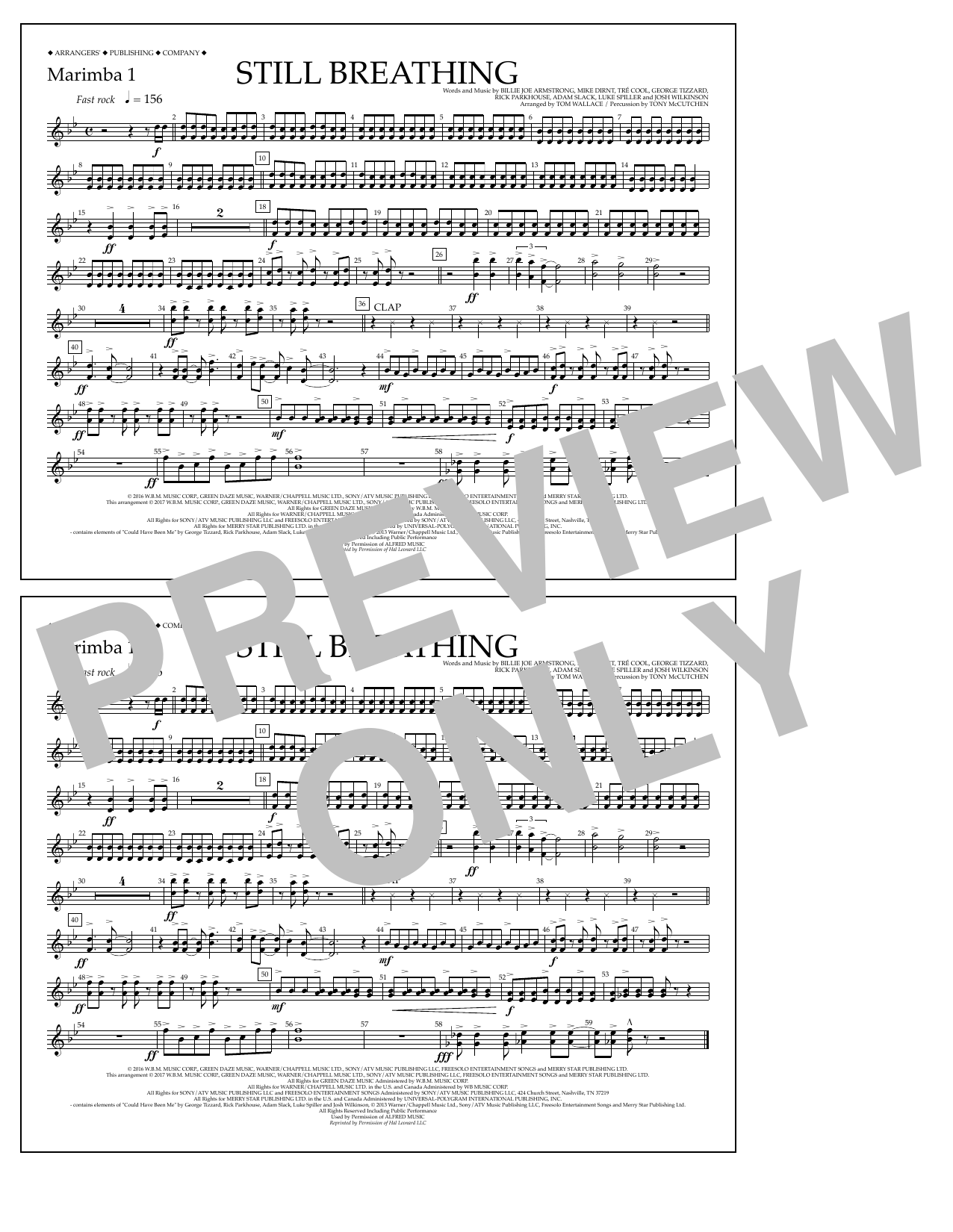 Product picture to: Still Breathing - Marimba 1
