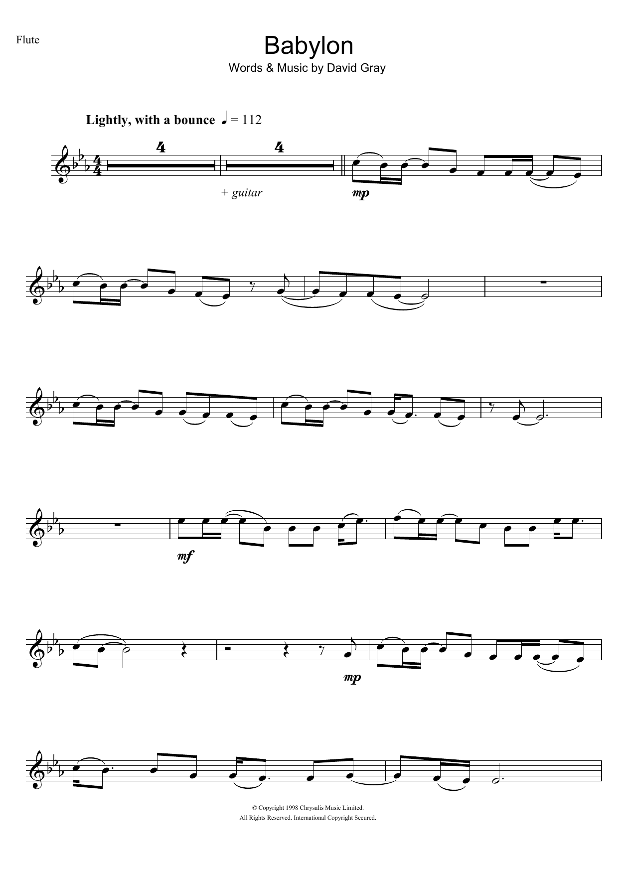 Product gallery: Page 1 of 1 Babylon, David Gray